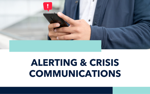 alerting and crisis communications